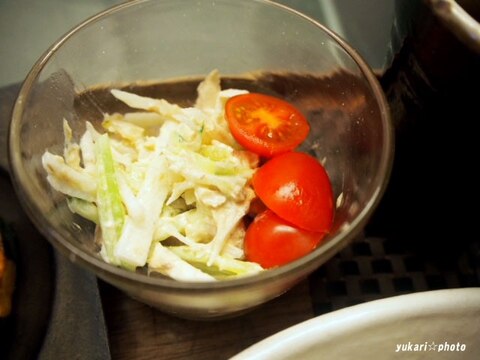 簡単＆美味しい☆鯖缶と大根のサラダ♪